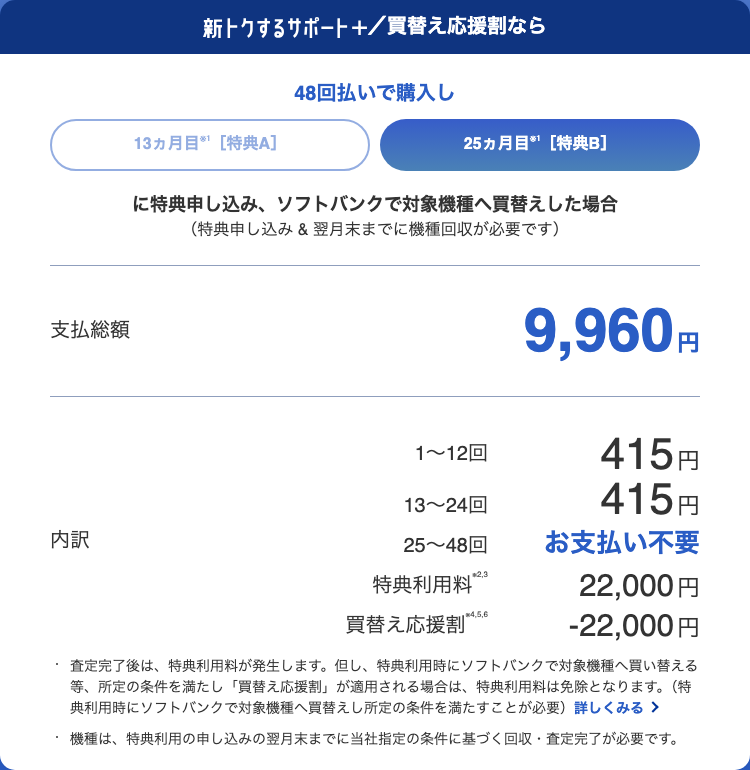 ソフトバンクのS25 Ultraを安く買う条件